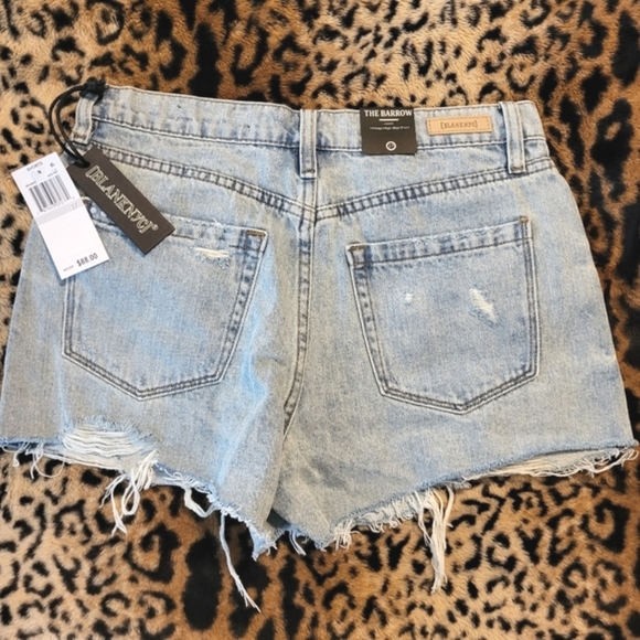 NWT BlankNYC The Barrow Vintage High Rise Distressed Cut-Off Short $88 - Picture 5 of 11